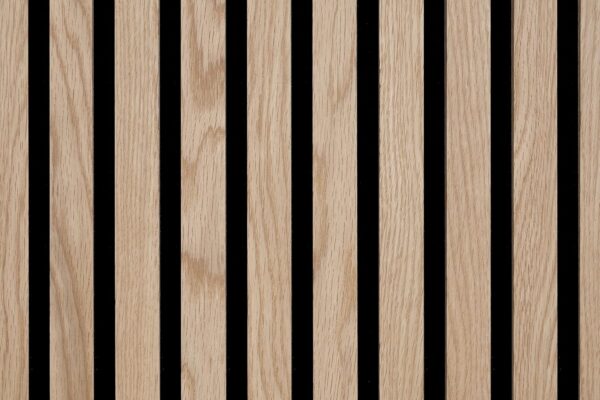 Woody Walls Acoustic Wood Wall Panels for Interior Wall Decor | Set of 2 Seamless Joint Wood Panels for Walls | DIY Wood Slat Wall | 3D Wall Panel Effect for Any Interior Design (Oslo)