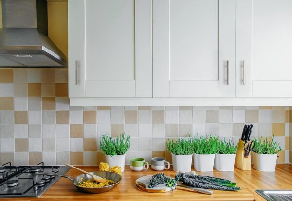 Ravinte 60 Pack 5" Cabinet Pulls Brushed Nickel Stainless Steel Kitchen Drawer Cupboard Pulls Cabinet Handles 5" Length with 3" Hole Center