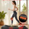 CURSOR FITNESS Walking Pad Treadmill with Incline, Under Desk Treadmill with Triple Shock-Absorbing System, 2.5HP Quiet Brushless, Portable Walking Treadmill with Remote Control