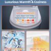 Smart Bidet Toilet, One Piece Elongated Toilet with Built-in Bidet Seat, Auto Flush, Foot Sensor, Pump-Assisted Flush, Heated Seat, Warm Water & Dryer, LED Display, Night Light, Remote Control