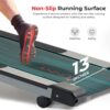 Sunny Health & Fitness Compact & Foldable Treadmill, Non-Slip Surface, Optional Dual Mode Walking/Running, Non-Electric Fixed Incline, Digital Monitor, Smart Bluetooth Connection with SunnyFit App