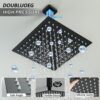 81BUvpzdDPL._AC_SL1500_.jpg 3 Handle Shower Faucet Set, 10" Ceiling Mount Rain Shower Head with Handheld Spray Matte Black Shower Systems with Rain Shower and Handheld