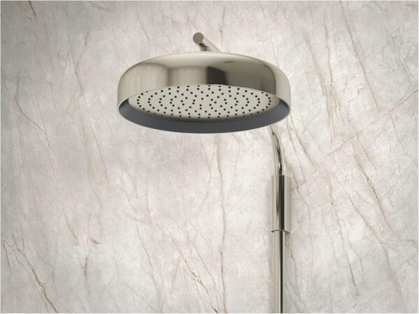 KOHLER 26291-G-BN Statement™ Round 12" Single-Funtion Rainhead, Round Shower Head, Rain Shower Head, 1.75 GPM, Brushed Nickel