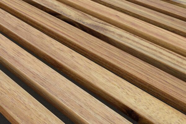 Woody Walls Solid Wood Slat Wall Paneling, Each Wood Slat Wall Panel is Made of Real Wood, Acoustic Wood Panels Have 0.75 NRC, Set of 2 Seamless Joint Wood Panels for Walls, Wood Slat Wall (Acacia)