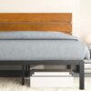 ZINUS Paul Platform Bed, Queen, Brown
