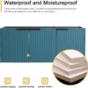 48" Floating Bathroom Vanity Without Sink, 48 inch Wall Mounted Bathroom Cabinet, Modern Lake Blue Cabinet with 3 Soft Close Doors, Basin not Include(MA10348DLBE-C)