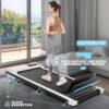 ANCHEER Walking Pad Under Desk Treadmill, 3 in 1 Portable Folding Treadmills for Home 300 lbs Weight Capacity, 2.5HP Quiet Compact Walking Jogging Running Machine with Remote Control and LED Display