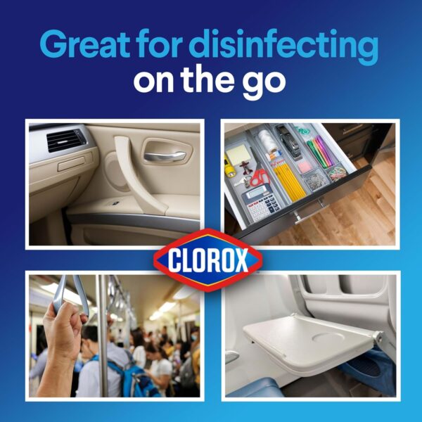 Clorox Disinfecting Wipes, Bleach Free, Household Essentials, Fresh Scent, Moisture Seal Lid, 75 Cleaning Wipes, Pack of 3 (New Packaging)