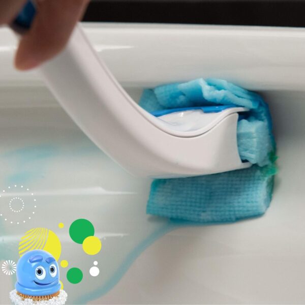 Scrubbing Bubbles Flushable Toilet Bowl Wand Cleaner Refills, Fresh Brush Cleaner Toilet Refill Pads, Removes Limescale & Odors, Citrus Scent, 20 Count (Pack of 2)