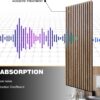 Woody Walls Acoustic Wood Wall Panels for Interior Wall Decor | Set of 2 Seamless Joint Wood Panels for Walls | DIY Wood Slat Wall | 3D Wall Panel Effect for Any Interior Design (Oslo)