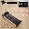 DeerRun 3 in 1 Under Desk Walking Pad Treadmill, 3.0HP Low Noise Portable for Home & Office, 300LBs Weight Capacity Folding With Remote Control & Smart APP