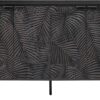 47.2'' Modern TV Stand, Entertainment Center Media Console with 2 Spacious Storage Space, Solid Wood Legs and Anti-tip Device for Living Room, Up to 43'', Black
