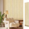 Wood Slat Wall Panels, 2 Pack Wood Panels for Wall, 94.5"×12.6" Decorative Acoustic Panels for Interior Wall, 3D Soundproof Panels for Ceiling, Living Room, Bedroom, Offices, White Oak
