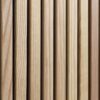 Woody Walls Solid Wood Slat Wall Paneling, Wood Slat Wall Panel, Acoustic Wood Panels Have 0.75 NRC, Set of 2 Seamless Joint Wood Panels for Walls, Wood Slat Wall , Beige
