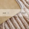 Jecpuo Washable Pet Couch Cover Protector for Sectional Sofa Armrest Headrest Covers Pad Anti-Slip Pet Friendly Boho Loveseat Slipcovers