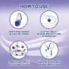 Lysol Automatic in-The-Bowl Toilet Cleaner, Cleans and Freshens Toilet Bowl, Lavender Fields Scent, 2ct