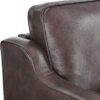 Modway Impart Upholstered Genuine Leather Sofa in Brown