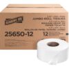 Genuine Joe 2-ply Jumbo Roll Dispnsr Bath Tissue, Model:GJO2565012
