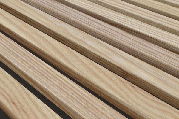 Woody Walls Solid Wood Slat Wall Paneling, Wood Slat Wall Panel, Acoustic Wood Panels Have 0.75 NRC, Set of 2 Seamless Joint Wood Panels for Walls, Wood Slat Wall , Beige