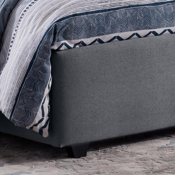 Merax Queen Platform Bed Frame with Headboard, Upholstered Wood Bed Frame, No Box Spring Needed,