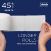 Cottonelle Professional Standard Roll Bulk Toilet Paper (17713), 2-Ply, White (60 Rolls of 451 Sheets, 27,060 Sheet Total)