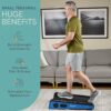 Lifepro Smallest Portable 30in Small Mini Walking Pad Treadmill Installation Free, Adjustable Incline, Under Desk Work Compact Treadmills for Home/Office - Max Load 220Lbs & Speed 3MPH