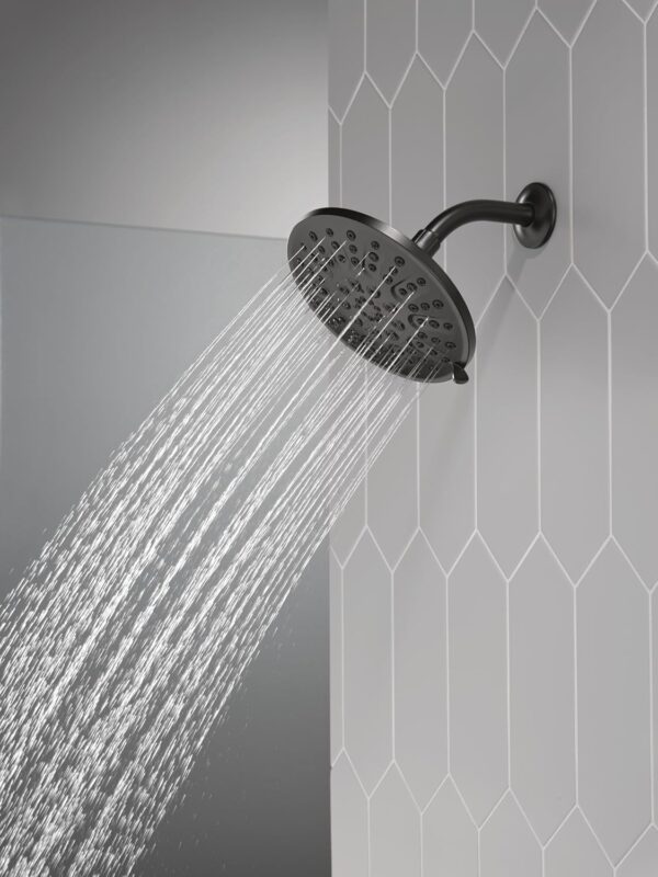 Delta 75617 Universal Showering Components 1.75 GPM Multi Function Shower Head - Matte Black