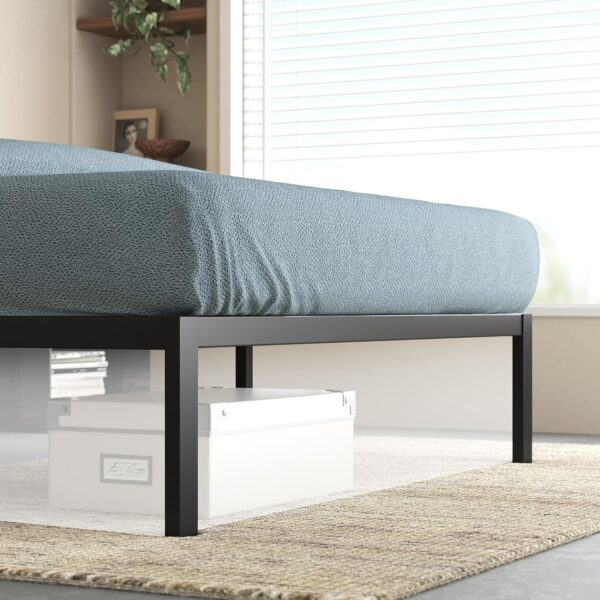 ZINUS Paul Platform Bed, Queen, Brown