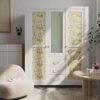VEELIKE Lemon Peel and Stick Wallpaper Floral 17.7''x118'' Removable Self Adhesive Decorative Fresh Citrus Leaf Prints Floral Wallpaper Vinyl for Nursery Bedroom Kitchen Walls Cabinets Shelf Liners