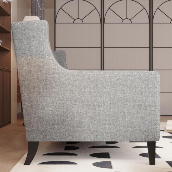 Ball & Cast 78.75'' Modern Sofa with utton Tufted Backrest,Comfy Couch w/Cushions and Upholstered,3 Seat Couches for Living Room,Office,Apartment,Easy to Assemble,Grey