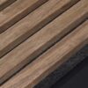 Wood Wall Panels, 2 Pack Wood Slat for Wall, Decorative Acoustic Panels for Interior Wall, 94.5"×12.6" Slat Wall Paneling, 3D Soundproof Panels for Living Room, Bedroom, Offices,Natural Walnut
