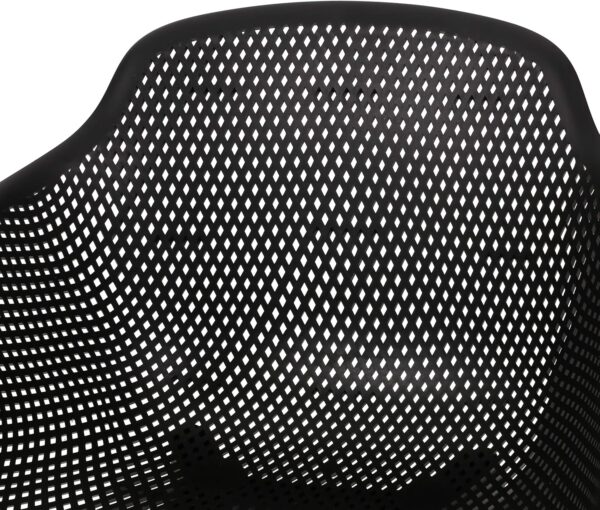Christopher Knight Home Davina Outdoor Dining Chair (Set of 2), Polypropylene, Black
