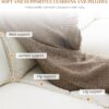 Merax 118" Modern L-Shaped Chenille Sectional Sofa, Cloud Couch with Double Cushions, Reversible Chaise, 5 Seat Upholstered, for Living Room, Apartment, Beige