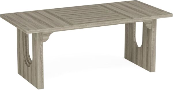 Tribesigns Modern Executive Desk, 70.9" Large Office Computer Desk, Conference Table Meeting Room Table, Simple Workstation Business Furniture for Home Office, Grey