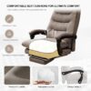 Office Chair with Foot Rest Gaming Chair Ergonomic Executive Desk Chair High Back Computer Chair