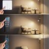 Bright Floor Lamp, Standing Lamp with Remote & Wall Switch, 60 Lighting Effects, Adjustable Torchiere Corner Light for Living Room, Bedroom, Office. Perfect for Reading & Ambiance