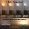 Floor Lamps for Living Room,SIBRILLE Modern Stepless Dimmable Standing Lamp 3000-6000K,22W LED Rotatable Reading Standing Light,Touch&Remote Control Uplighter Floor Lamp for Living Room Bedroom Office