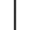 BoostArea Torchiere Floor Lamp, 30W Super Bright LED Standing Lamp, Stepless Dimmable Pole Lamp with 3000K Lighting, Rotary Switch, 70 Inch Tall Metal Modern Floor Lamps for Living Room/Bedroom Black