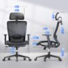 717pFBcgLvL._AC_SL1500_.jpg FLEXISPOT Ergonomic Office Chair High Back Mesh Swivel Computer Chair Home Office Desk Chairs with Wheels Lumbar Support Deep Black