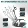 COLAMY Ergonomic Mesh Office Chair, High Back Office Chair, Computer Executive Desk Chair with Lumbar Support,Adjustable Headrest and 4D Arms, Slide Seat, Tilt Lock-Darkgrey New