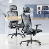 81BnE0p5c0L._AC_SL1500_.jpg FLEXISPOT Ergonomic Office Chair, High Back Mesh Swivel Computer Chair, Executive Office Desk Chairs, with Adjustable Lumbar Support/2D Headrest/Lockable Backrest, OC3 Mesh Seat, Gray
