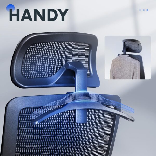 81SxT4AZgOL._AC_SL1500_.jpg FLEXISPOT Ergonomic Office Chair High Back Mesh Swivel Computer Chair Home Office Desk Chairs with Wheels Lumbar Support Deep Black