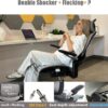 Ergonomic Office Chair, Big and Tall Mesh Home Desk Chair with Adaptive Lumbar Support, Gaming Chair with Headrest, 5D Armrest,90-130°Tilt, BIFMA Certified, Model Zen (Grey)