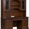 Liberty Furniture Industries Brayton Manor 5 Piece Jr Executive Set, W66 x D24 x H25, Dark Brown