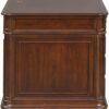 Liberty Furniture Industries Brayton Manor 5 Piece Jr Executive Set, W66 x D24 x H25, Dark Brown