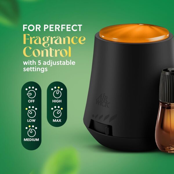 Air Wick Essential Mist Starter Kit, Diffuser + 1 Refill, Lavender and Almond Blossom, Air Freshener, Essential Oils