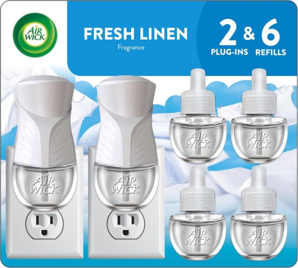 81SlDGec21L._AC_SL1500_.jpg Air Wick Scented Oils 2+6 Fresh Linen