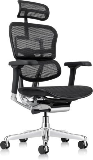 71WIEqNh4jL._AC_SL1500_.jpg Ergohuman Eurotech ME7ERG GEN2 High Back Mesh Office Chair with Tilt Tension Control, Tilt Lock, Back Angle, Back Height, Synchro Tilt, Seat Height, Seat Depth, and Arm Height Adjustments, Black