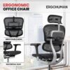 91mjICfNq-L._AC_SL1500_.jpg Ergohuman Eurotech ME7ERG GEN2 High Back Mesh Office Chair with Tilt Tension Control, Tilt Lock, Back Angle, Back Height, Synchro Tilt, Seat Height, Seat Depth, and Arm Height Adjustments, Black